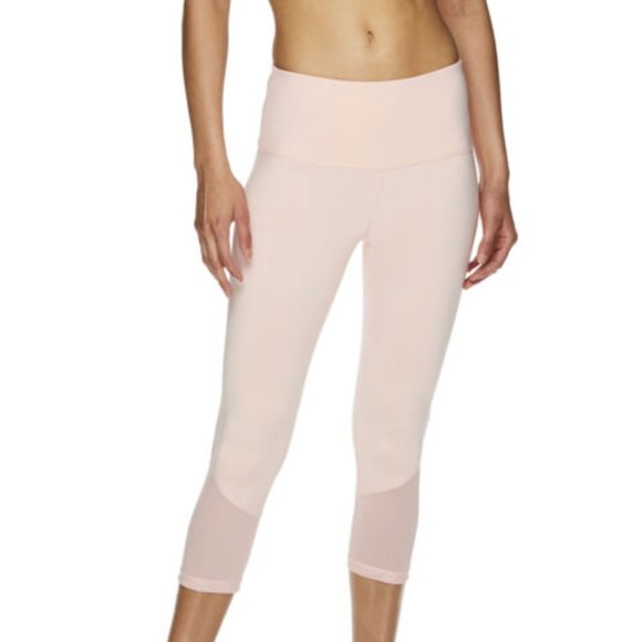 Reebok Women's Align High Rise Capri Leggings Impatiens Pink M - Picture 2 of 16